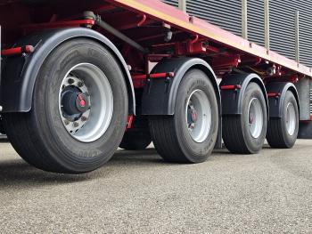 OVB-65-04V / 4 X STEERING AXLE / LIFT AXLE / 20.3 mtr